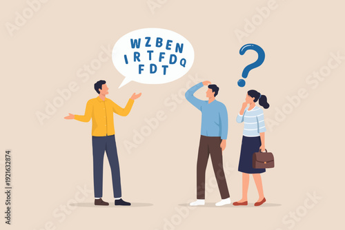 People Talking And Confusion