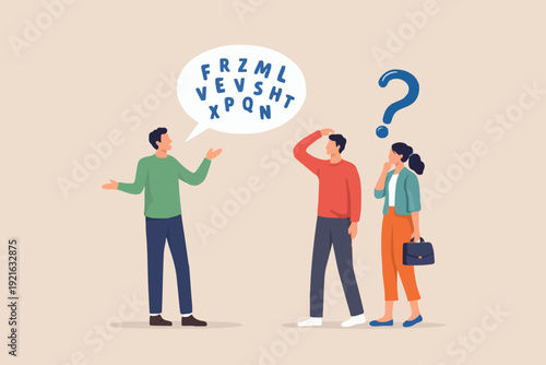 People with questions and ideas