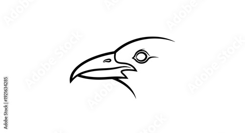 Bright yellow umbrella casting a shadow on a clean white background, symbolizing protection and individuality in a minimalist style.