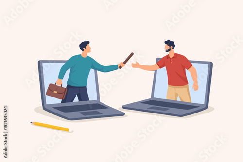 People Working With Computers