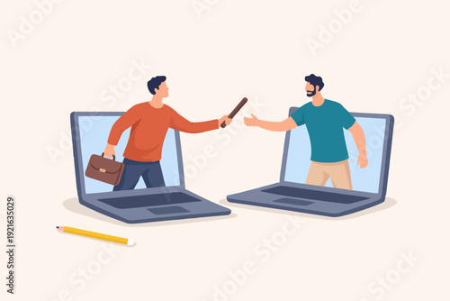 People Working With Computers