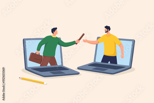 People Working With Computers