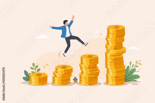 Growth and Success Concept