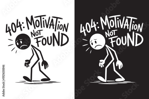 Humorous 404 error page with a confused cartoon character. Funny 404 error message design for web user interface. Creative landing page concept for broken link or technical error. 