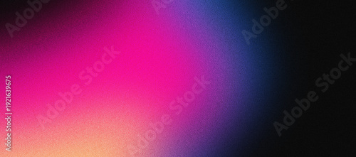 Abstract pink purple gradient background with textured noise and smooth vibrant color transition for modern digital design, creative presentations, website banners, and graphic wallpaper use
