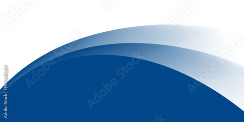 Blue and white wave Book cover design modern. Annual report. Brochure template, catalog. Simple Flyer promotion.