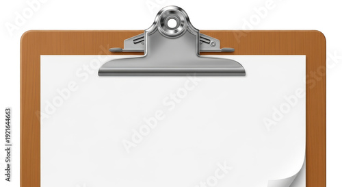 Wallpaper Mural Clipboard with a pen and partially filled blank note sheet Torontodigital.ca