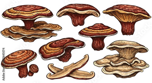 Lingzhi: A Botanical Tapestry