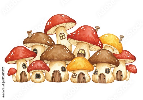 Mushroom Village Harmony