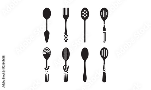 spoon icon design.