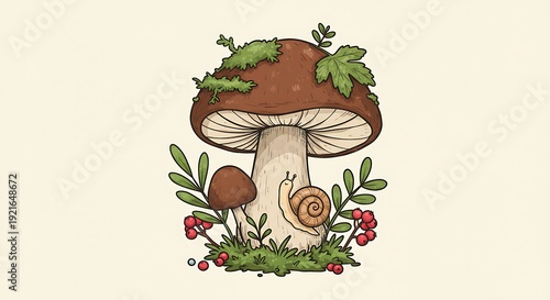 Mushroom Meadow's Gentle Guest