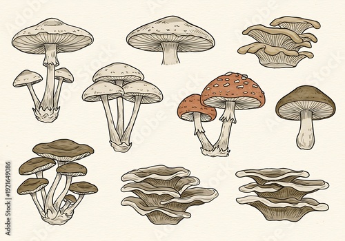 Fungal Flora: A Botanical Sketchbook