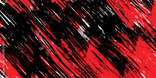 Grunge texture effect background. Distressed rough dark abstract textured. Black isolated on red. Graphic design element vintage style decoration concept vector eps10