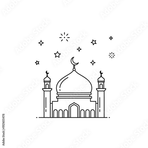 Islamic Mosque Architecture Religious Building.