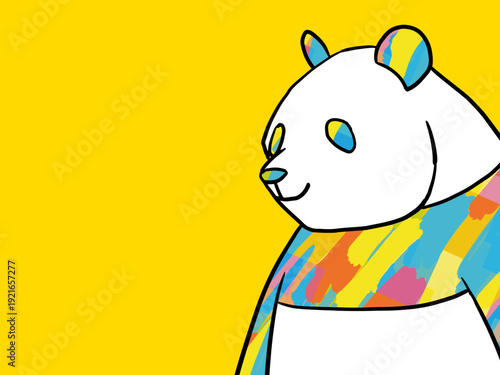 パンダ, クマ, 動物, manga, おもちゃ, ベクター, イラスト, 文科系, かわいい, 