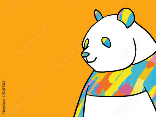 パンダ, クマ, 動物, manga, おもちゃ, ベクター, イラスト, 文科系, かわいい, 