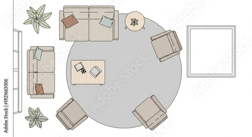 Floor Plan Building Design Layout.