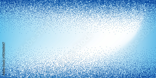 Abstract Blue Gradient with Dotted Texture, blue grunge background  halftone dots gradient vector pattern art elegant