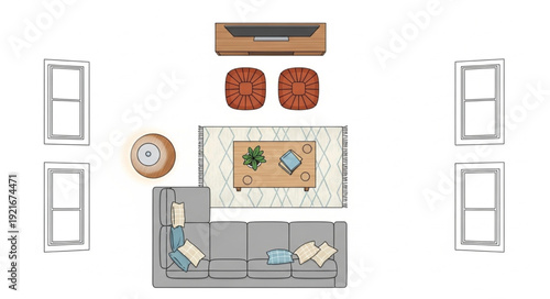 Floor Plan House Design Elements.
