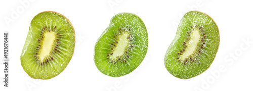 Wallpaper Mural Fresh kiwi slices on transparent background culinary delights food photography Torontodigital.ca