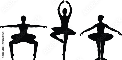 Silhouette of a male handball player jumping to throw ball during professional match, isolated flat vector illustration for sports graphics. (20 words)