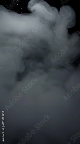 Ethereal Shimmering Fog Abstract, seamless atmospheric background