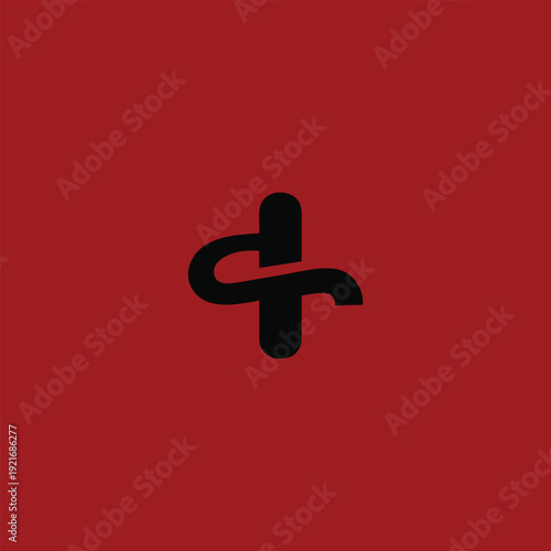 dt letter logo and water tap logo