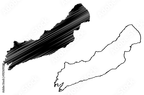 Lake Eyasi (Africa, United Republic of Tanzania) map vector illustration, scribble sketch Njarasasee, Njarasa, Hohenlohesee or Hohenlohe Lake map