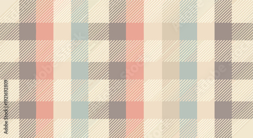 Modern seamless patchwork background with pastel colors and balanced composition
