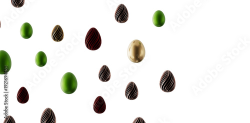 Festive Easter egg pattern ...