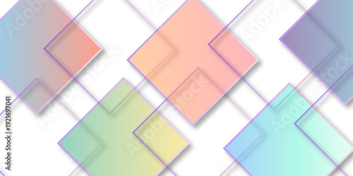 1379Abstract background with cubes. Modern geometric background. White ceramic brick tile.	