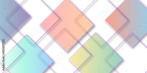 1380Abstract background with cubes. Modern geometric background. White ceramic brick tile.	