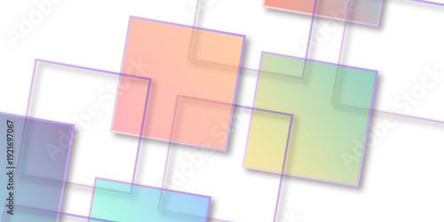 1382Abstract background with cubes. Modern geometric background. White ceramic brick tile.	