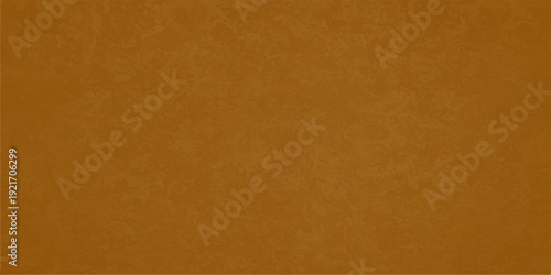 A blank vintage parchment texture with aged brown grunge patterns and a rough antique cardboard surface creates a weathered yellow beige material backdrop for design backgrounds