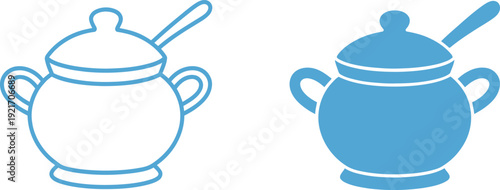 Silhouette of a lone hiker reaching the mountain summit at sunrise, feeling of accomplishment and adventurous spirit