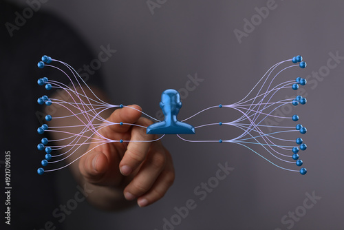 Abstract illustration of di...