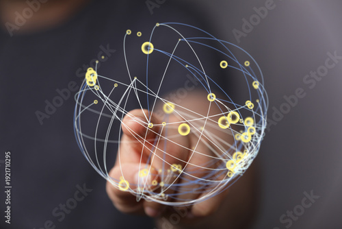 Abstract image depicting in...