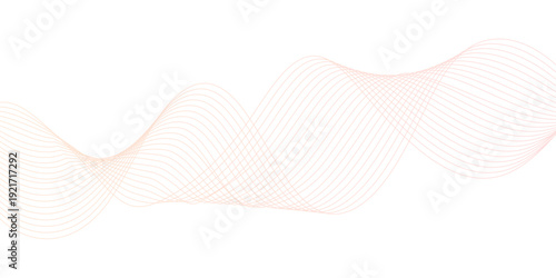 Abstract colorful wave line futuristic technology flowing particles. modern curved wave smooth stripe seamless pattern. digital frequency track equalizer. stylized wave line art background.	