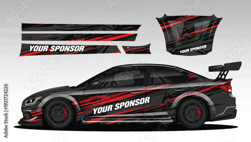 livery car vector