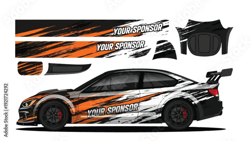 livery car vector