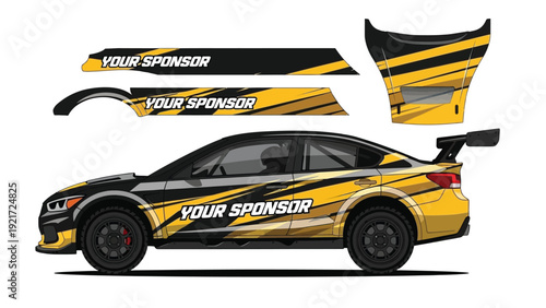 livery car vector