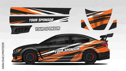 livery car vector