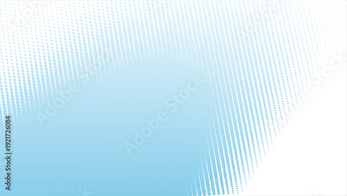 Elegant light blue halftone dots gradient background for modern designs