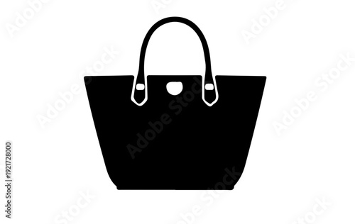 Black women handbag silhouette , fashion purses and bag