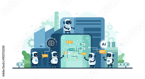 AI Robots in Smart Factory: Automation, Machine Learning, Industry 4.0, and Digital Transformation for Future Manufacturing