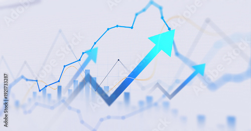 Transparent or png stock market investment trading graph growth.Trade business analytics graph and financial chart.Business trade analytics line graphs and financial chart investment. PNG chart.	
