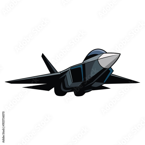 vector illustration of airplane