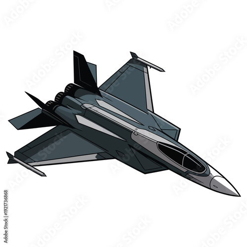 military jet fighter