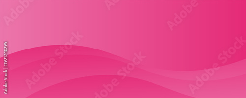 Abstract pink wavy background with smooth curves, perfect for decorative web layouts and banners.