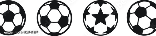 A 3d illustration of high heels shoes isolated on white set alongside a black and white soccer ball symbol for a sports championship competition